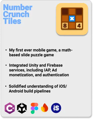 Number Crunch Tiles game preview